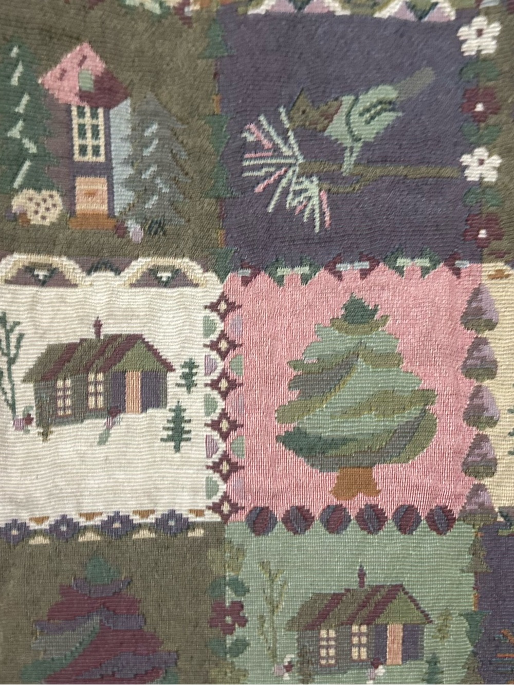 Tapestry patchwork tote - Picture 3 of 6